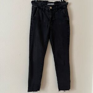 ASHLEY MASON Paperbag High Rise Denim Jeans size 9